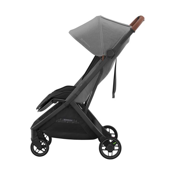 UPPAbaby MINU V3 Buggy - Greyson Carbon Frame Met Bruin Leer
