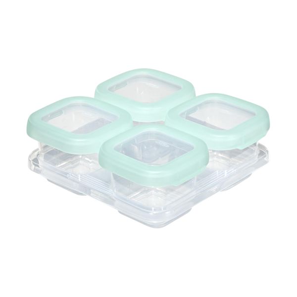 OXO Tot Vierdelige set diepvriesdoosjes (4x180 ml) - Opal OXO Tot Vierdelige set diepvriesdoosjes (4x180 ml) - Opal