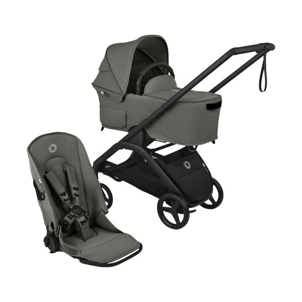 Bugaboo Dragonfly Plus Kinderwagen 2-in-1 - Black/Forest Green Bugaboo Dragonfly Plus Kinderwagen 2-in-1 - Black/Forest Green