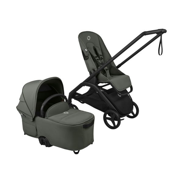 Bugaboo Dragonfly Plus Kinderwagen 2-in-1 - Black/Forest Green Bugaboo Dragonfly Plus Kinderwagen 2-in-1 - Black/Forest Green