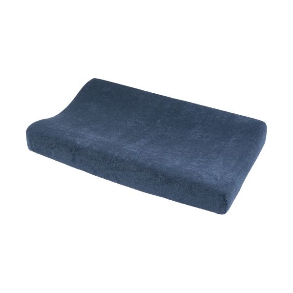 Meyco Aankleedkussenhoes Badstof Indigo 50x70 cm 1-pack