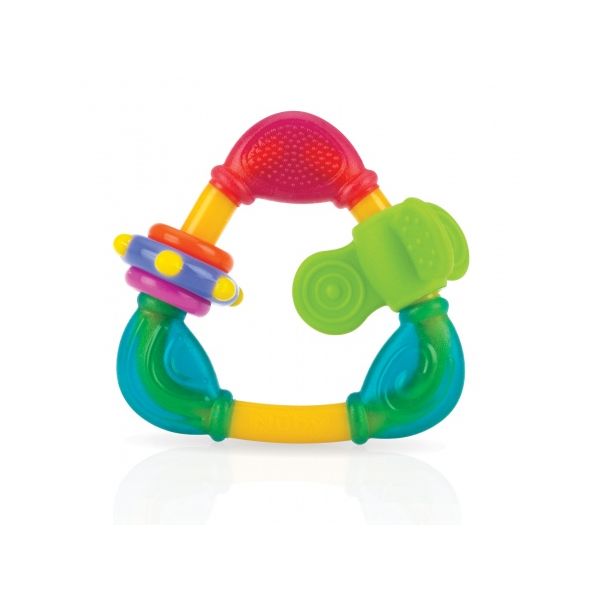 Nûby Bijtspeeltje Triangel 4mnd+ Nûby Bijtspeeltje Triangel 4mnd+