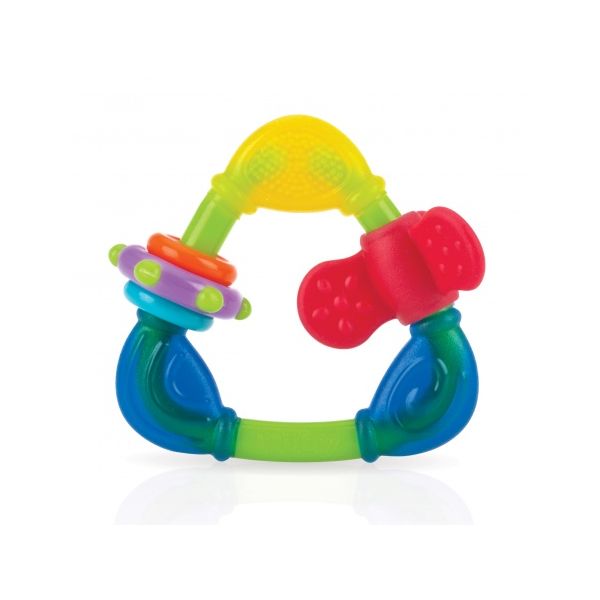 Nûby Bijtspeeltje Triangel 4mnd+ Nûby Bijtspeeltje Triangel 4mnd+