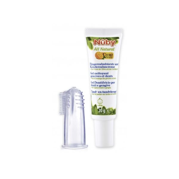 Nûby Tand-en Tandvleesgel 20Gr. + Borsteltje Nûby Tand-en Tandvleesgel 20Gr. + Borsteltje