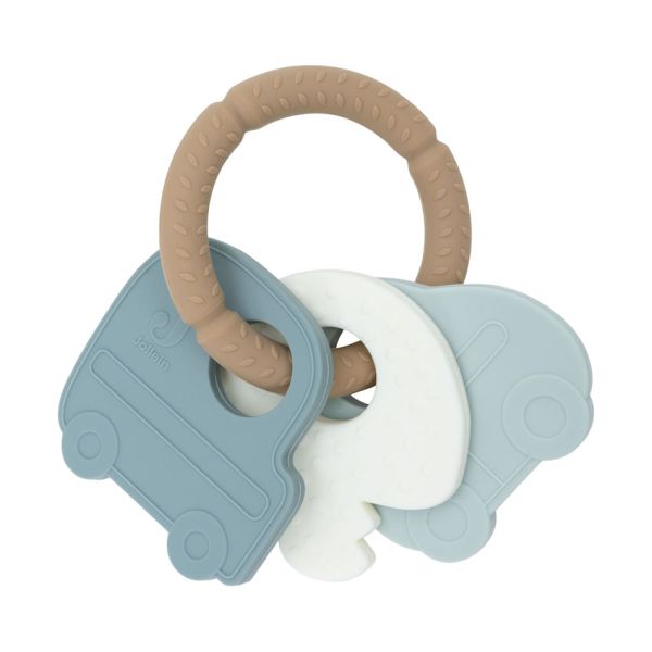 Jollein On The Go Bijtring Sleutelbos - Siliconen