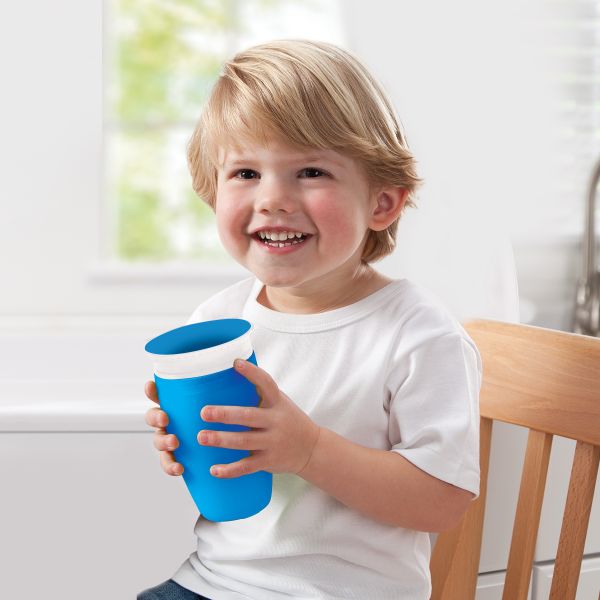 Munchkin Miracle 360° Sippy Cup Blauw 12mnd+ 296ml Munchkin Miracle 360° Sippy Cup Blauw 12mnd+ 296ml