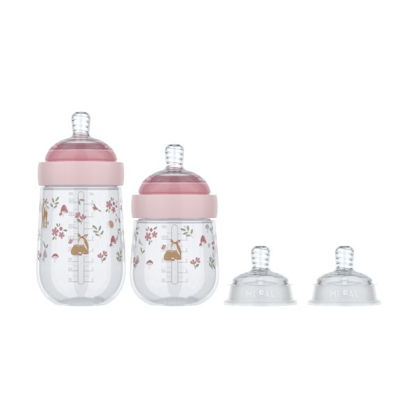 Mepal Fairy Garden Starterset Babyflessen Mio - 4-Delig Mepal Fairy Garden Starterset Babyflessen Mio - 4-Delig