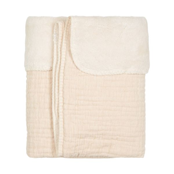 Koeka Ledikantdeken Teddy Rivoli Warm White 100 x 150 cm