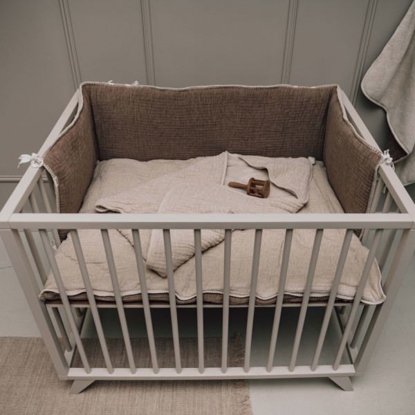 Koeka Faro Parklegger - 75 x 95 cm - Warm White / Caffe