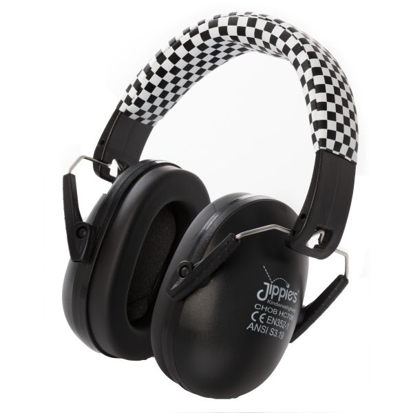 Jippie's Gehoorbeschermer Zwart / Wit Jippie's Gehoorbeschermer Zwart / Wit