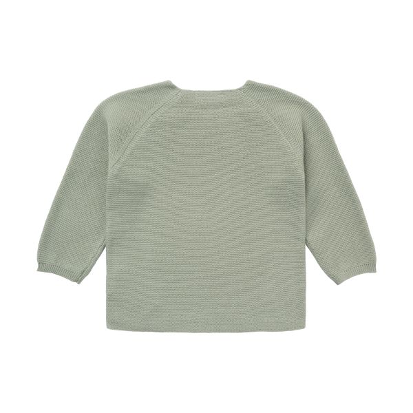 Noppies Pino Gebreid Overslagvest - Maat 50 - Iceberg Green Noppies Pino Gebreid Overslagvest - Maat 50 - Iceberg Green