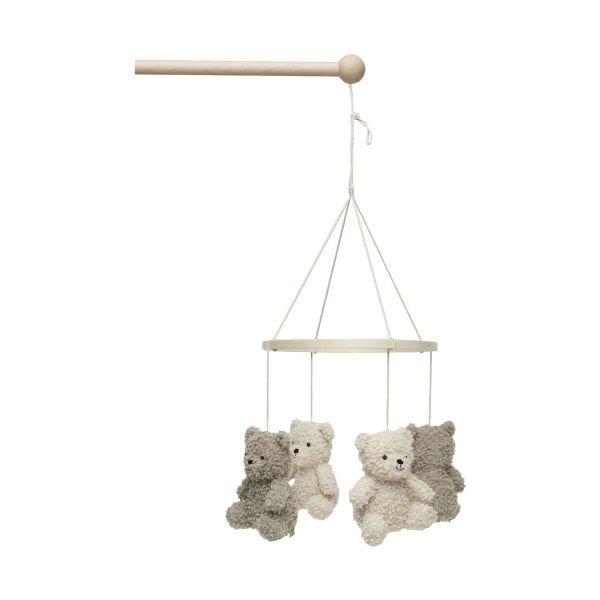 Jollein Baby Mobiel Teddy Bear - Olive Green / Naturel