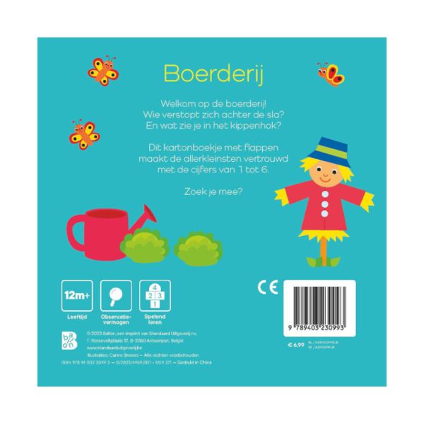 Ballon Flappenboek - Mijn Eerste Flappenboek - Boerderij Ballon Flappenboek - Mijn Eerste Flappenboek - Boerderij