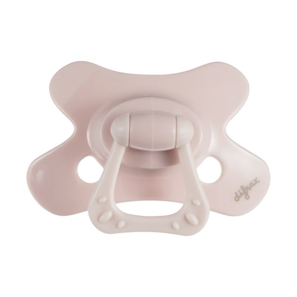 Difrax Uni Fopspeen - Anatomisch - 12+ Mnd - Roze Difrax Uni Fopspeen - Anatomisch - 12+ Mnd - Roze