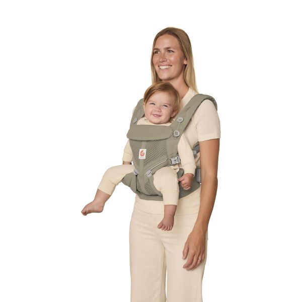 Ergobaby Omni Classic Draagzak - Mesh - Soft Olive