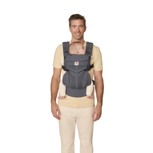 Ergobaby Omni Classic Draagzak - Mesh - Charcoal Grey Ergobaby Omni Classic Draagzak - Mesh - Charcoal Grey