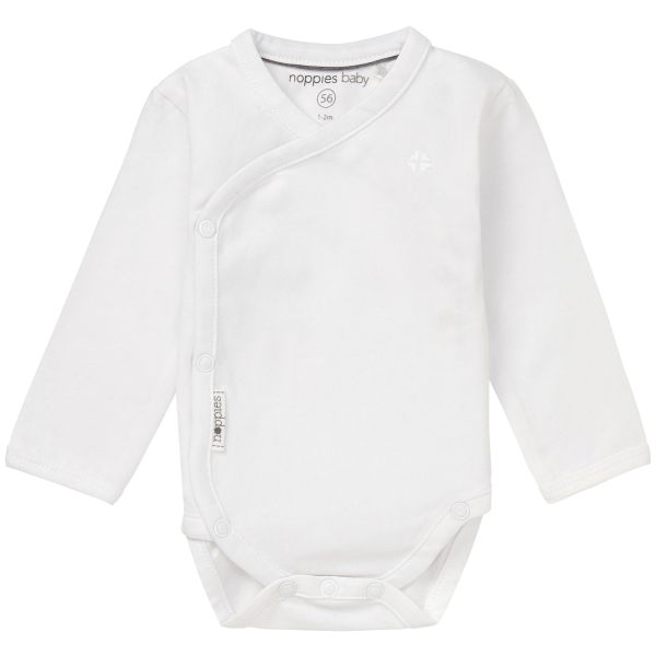 Noppies Romper Ziara White maat 56 Noppies Romper Ziara White maat 56