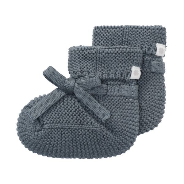 Noppies Nelson Gebreide Babyslofjes - One Size - Stormy Weather