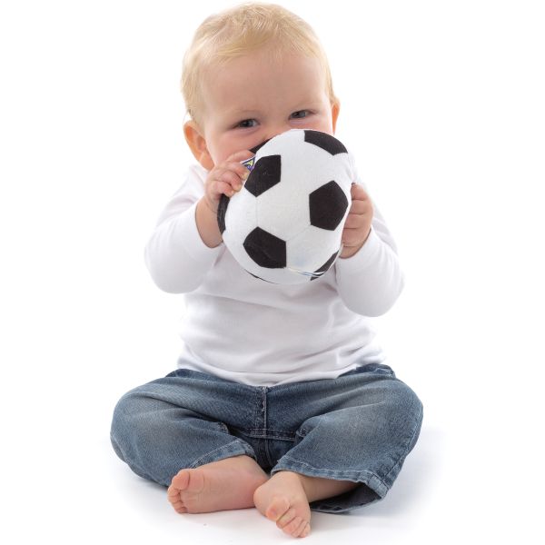 Playgro Black & White Soccer Ball