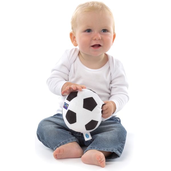 Playgro Black & White Soccer Ball