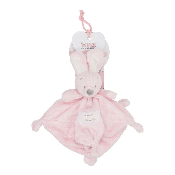 VIB® Knuffeldoekje Konijn Roze