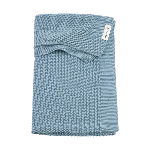 Meyco Deken Mini Relief Jeans Blue 100x150cm