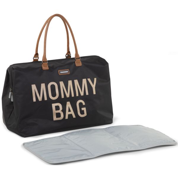 Childhome Mommy Bag Groot Black Gold