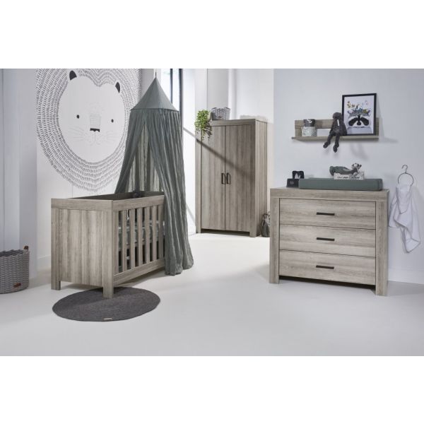 TWF Ledikant 70 x 140 Incl. Juniorzijden - Commode Golf