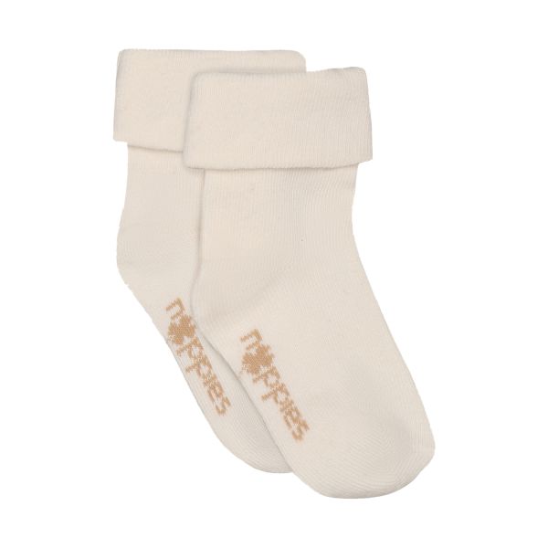 Noppies Babysokje - Maat 3-6M - Oatmeal