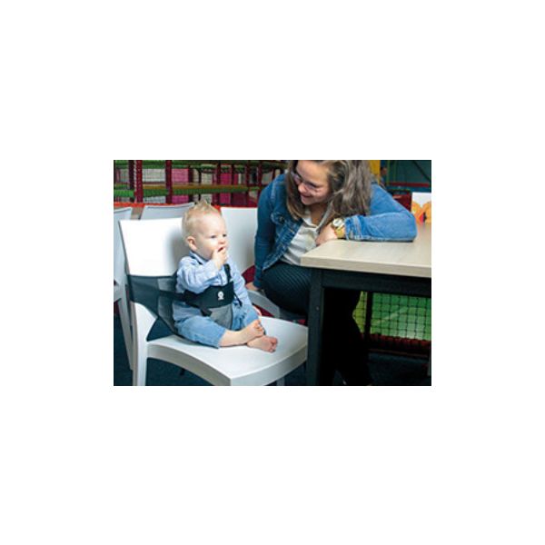 Dooky Travel Chair Black/Grey Melange