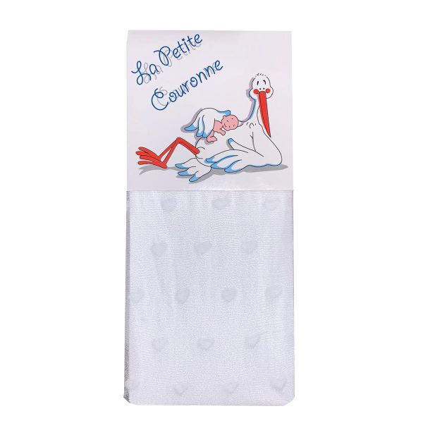 La Petite Couronne Panty Fantasy White maat 56/62