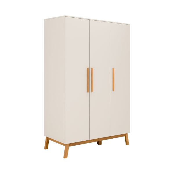 Bopita Kaleo Kledingkast 3-Deurskast - Rose Wood