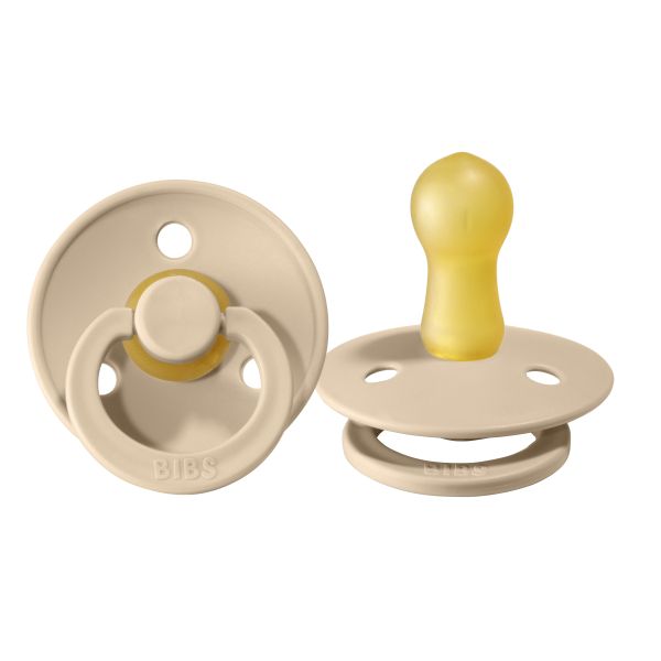 BiBs - Fopspeen - Rond - 6-18 Mnd - Vanilla BiBs - Fopspeen - Rond - 6-18 Mnd - Vanilla