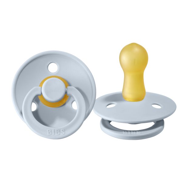 BiBs Fopspeen - Rond - 6-18 Mnd - Baby Blue 