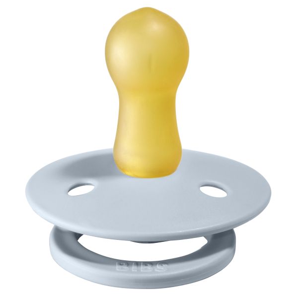 BiBs Fopspeen - Rond - 6-18 Mnd - Baby Blue 