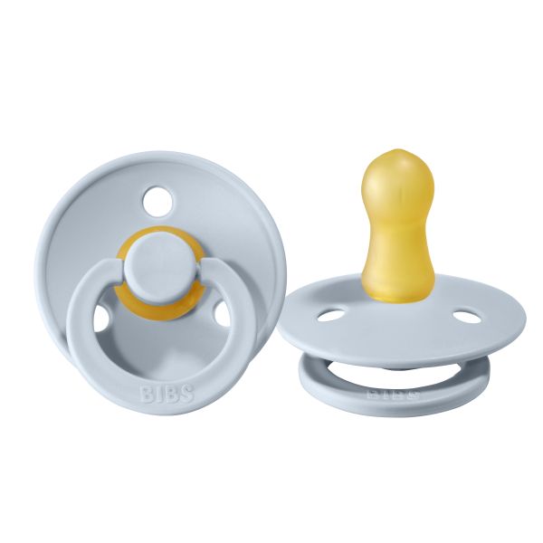 BiBs Fopspeen - Rond - 0-6 Mnd - Baby Blue BiBs Fopspeen - Rond - 0-6 Mnd - Baby Blue