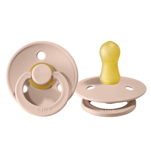 BiBs Fopspeen - Rond - 0-6 Mnd - Blush