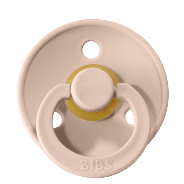 BiBs Fopspeen - Rond - 0-6 Mnd - Blush
