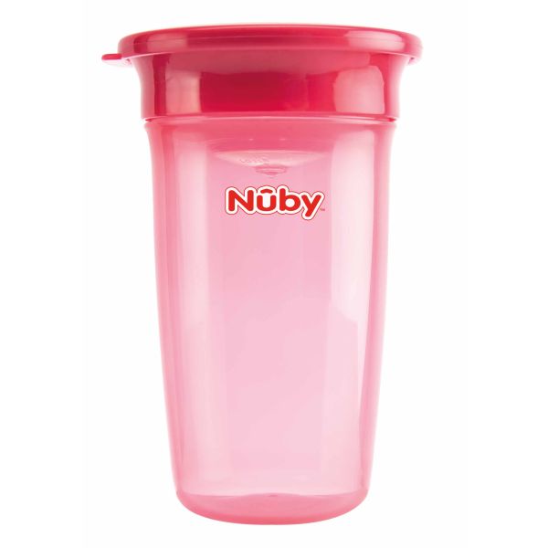 Nûby Beker Wonder 360 Roze 300ml 6mnd+
