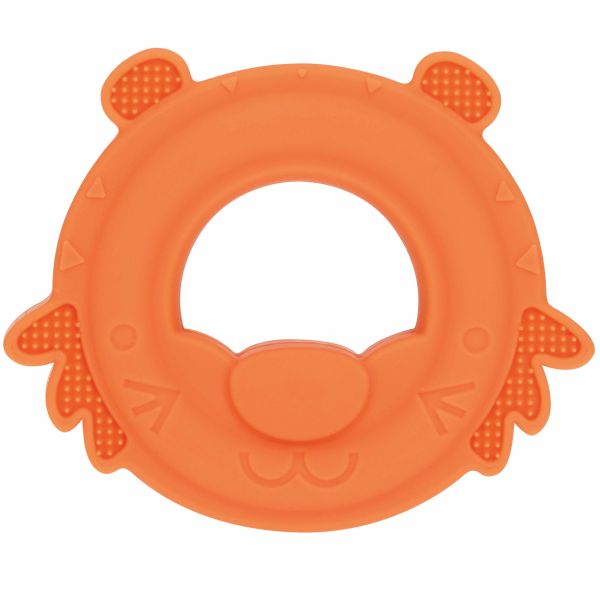 Nûby Hout/Silicone Bijtring Tijger 3mnd+ Nûby Hout/Silicone Bijtring Tijger 3mnd+