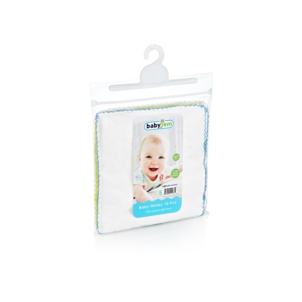Babyjem Monddoek 28x28cm 10-Pack Babyjem Monddoek 28x28cm 10-Pack