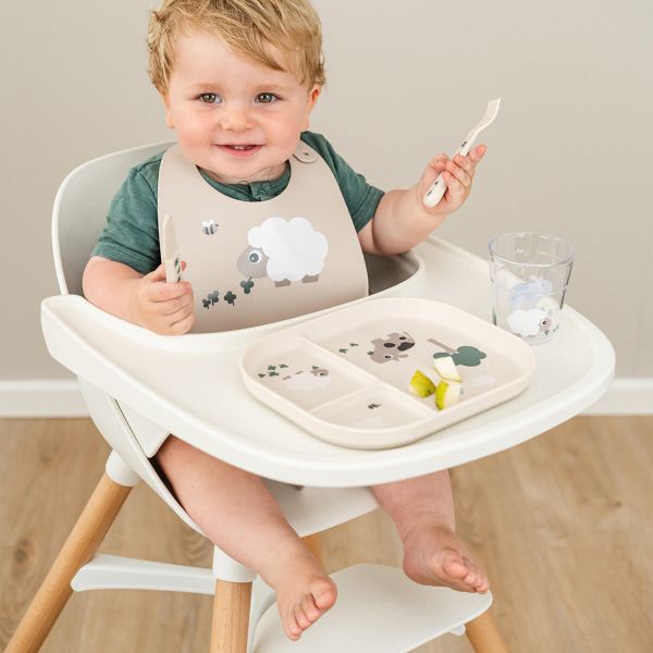 Done By Deer Tiny Farm Vakjes Bord - Sand 