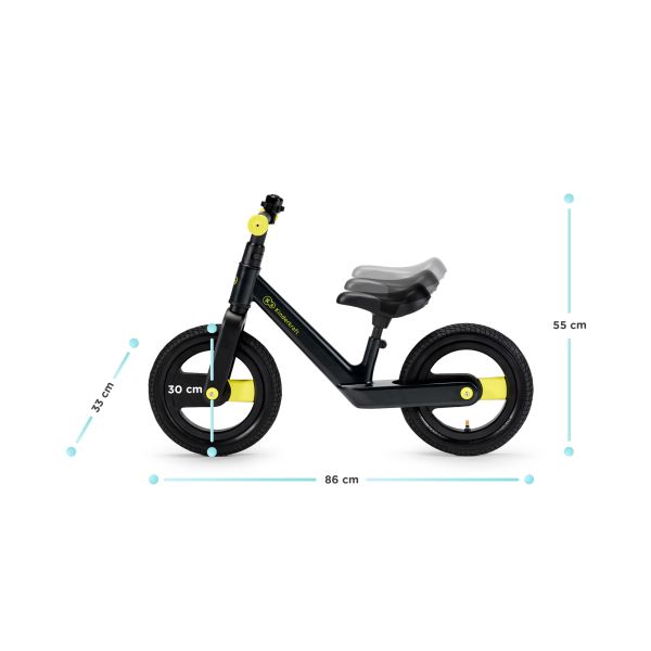 Kinderkraft Balance Bike Goswift Black Volt Kinderkraft Balance Bike Goswift Black Volt