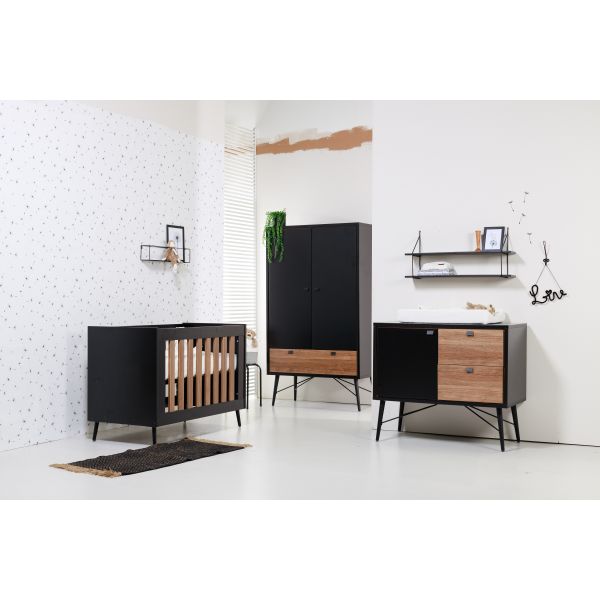 TWF Ledikant 60x120 Retro Black