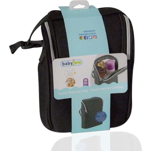 Babyjem Thermotas Travel Zwart