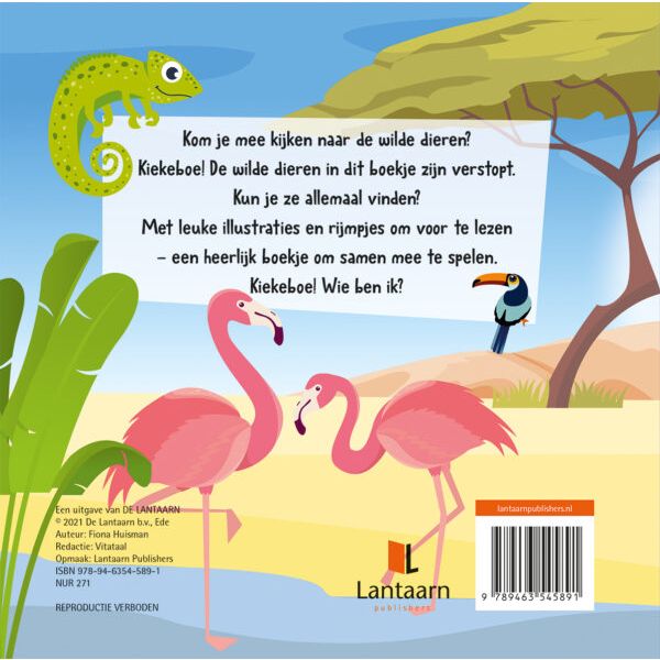 Lantaarn Mijn Kiekeboek - Wilde Dieren