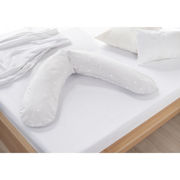 Theraline Voedingskussen Dodo Starlet Grey