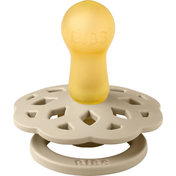 Bibs Fopspeen Boheme Round 6-18mnd Vanilla