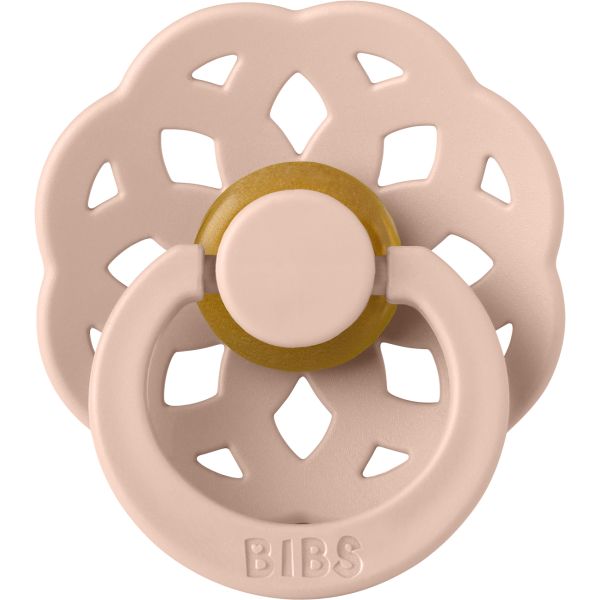 Bibs Fopspeen Boheme Round 6-18mnd Blush