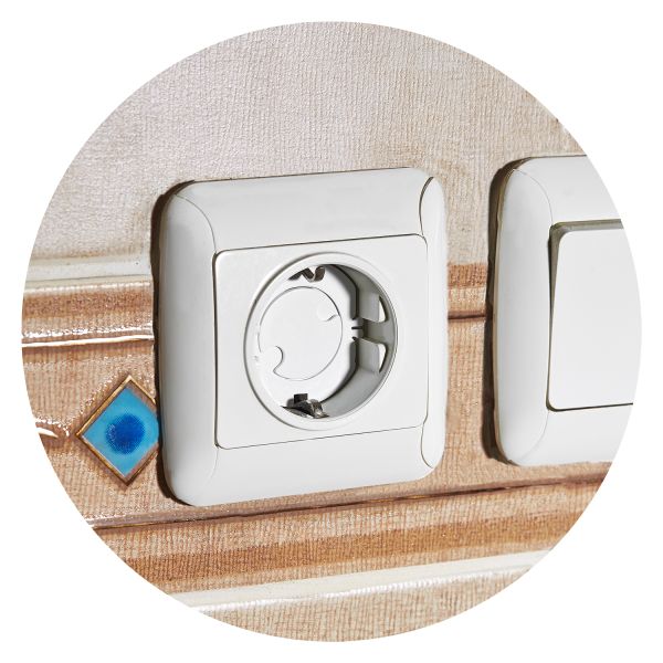 Babyjem Stopcontactbeschermers Met Draaifunctie Babyjem Stopcontactbeschermers Met Draaifunctie